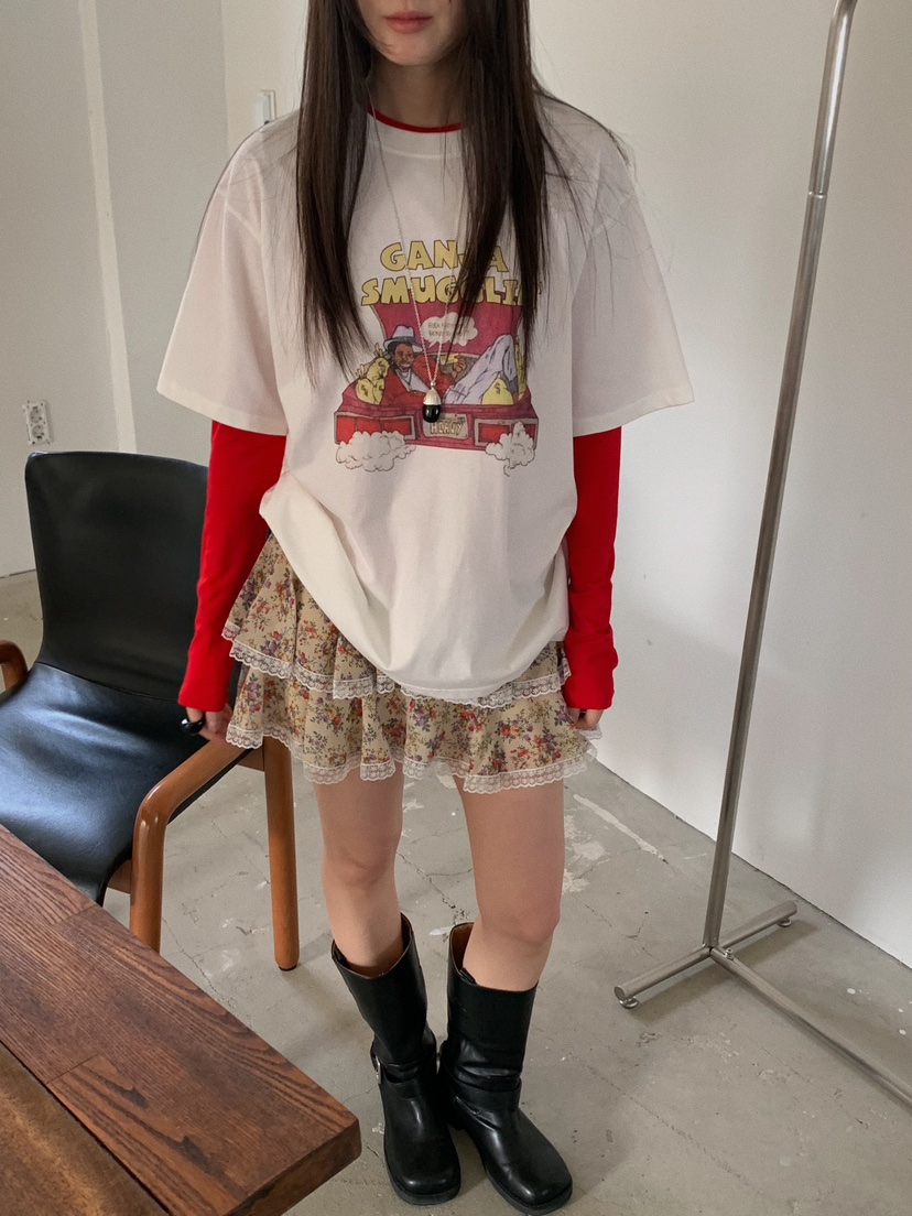 CAMEL-P韓國直郵女裝新款熱賣短裙Came_l 家短裙