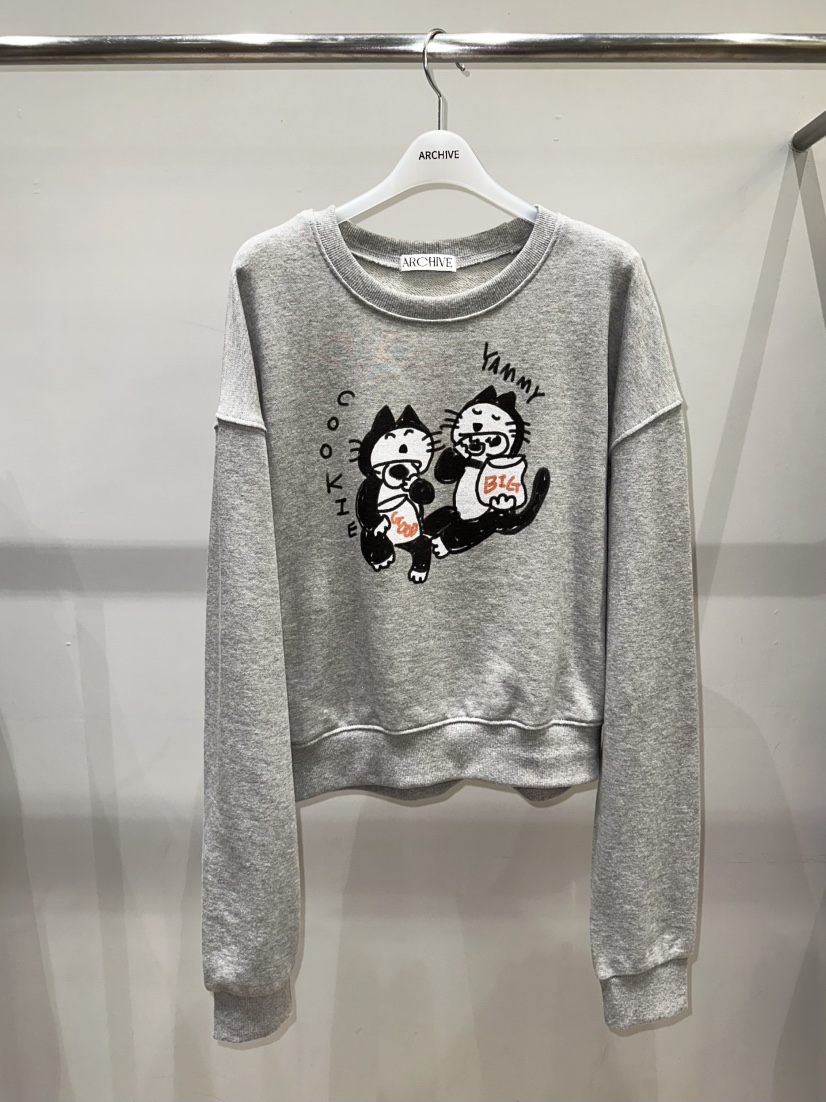 ARCHIVE-P東大門實拍女士新品真品26春夏時尚職業人氣衛衣ARCHIVE-P衛衣圖色1