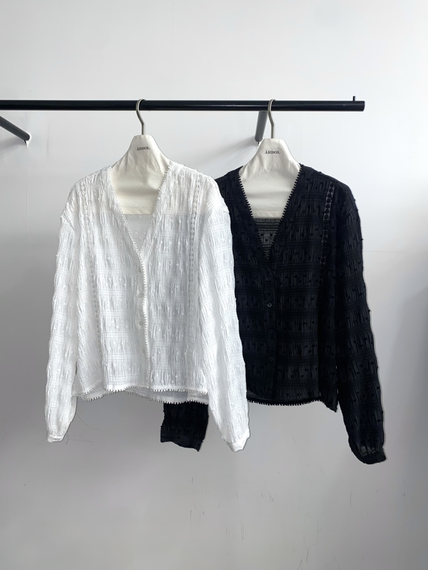 ARBOL東大門直郵女裝新款時尚職業推薦熱賣26春夏襯衫蕾絲衫ARBOL襯衫/蕾絲衫