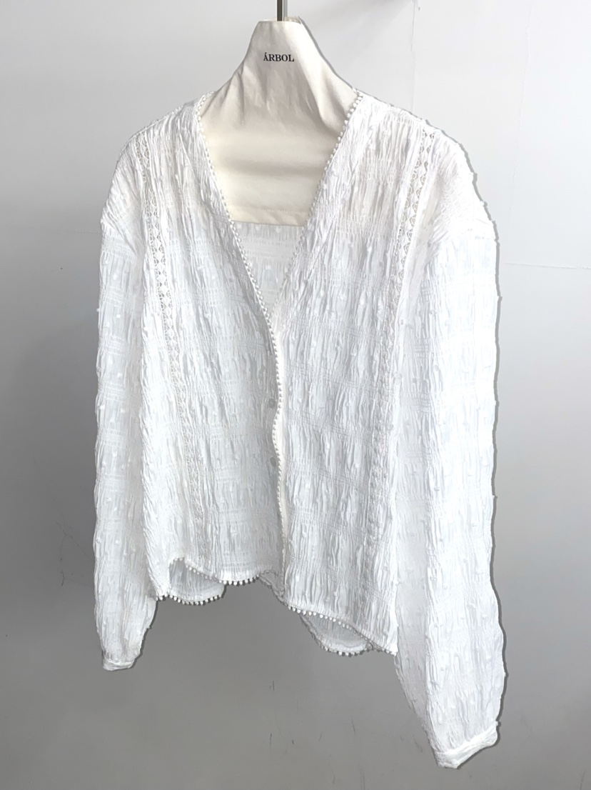 ARBOL東大門直郵女裝新款時尚職業推薦熱賣26春夏襯衫蕾絲衫ARBOL襯衫/蕾絲衫