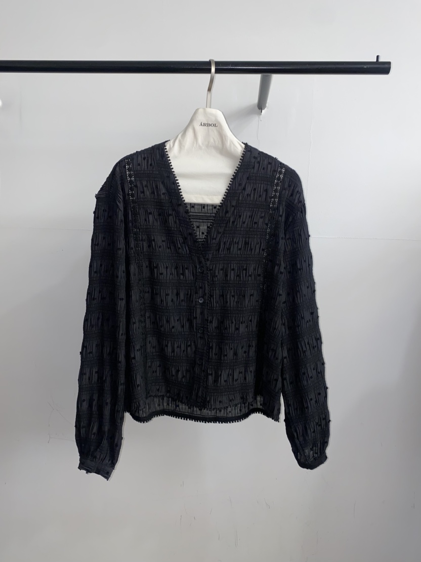 ARBOL東大門直郵女裝新款時尚職業推薦熱賣26春夏襯衫蕾絲衫ARBOL襯衫/蕾絲衫圖色2