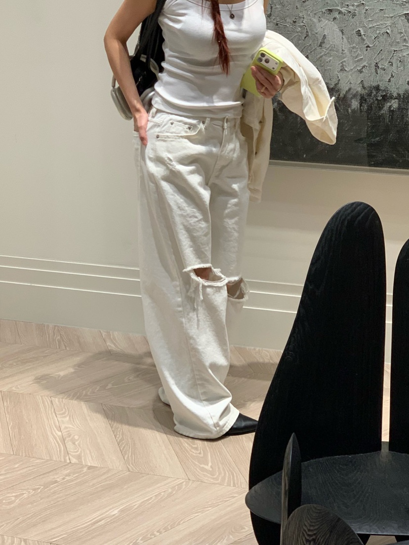 SUNDER MARKET東大門直郵女裝新款時尚推薦26春夏牛仔褲SUNDER MARKET牛仔褲