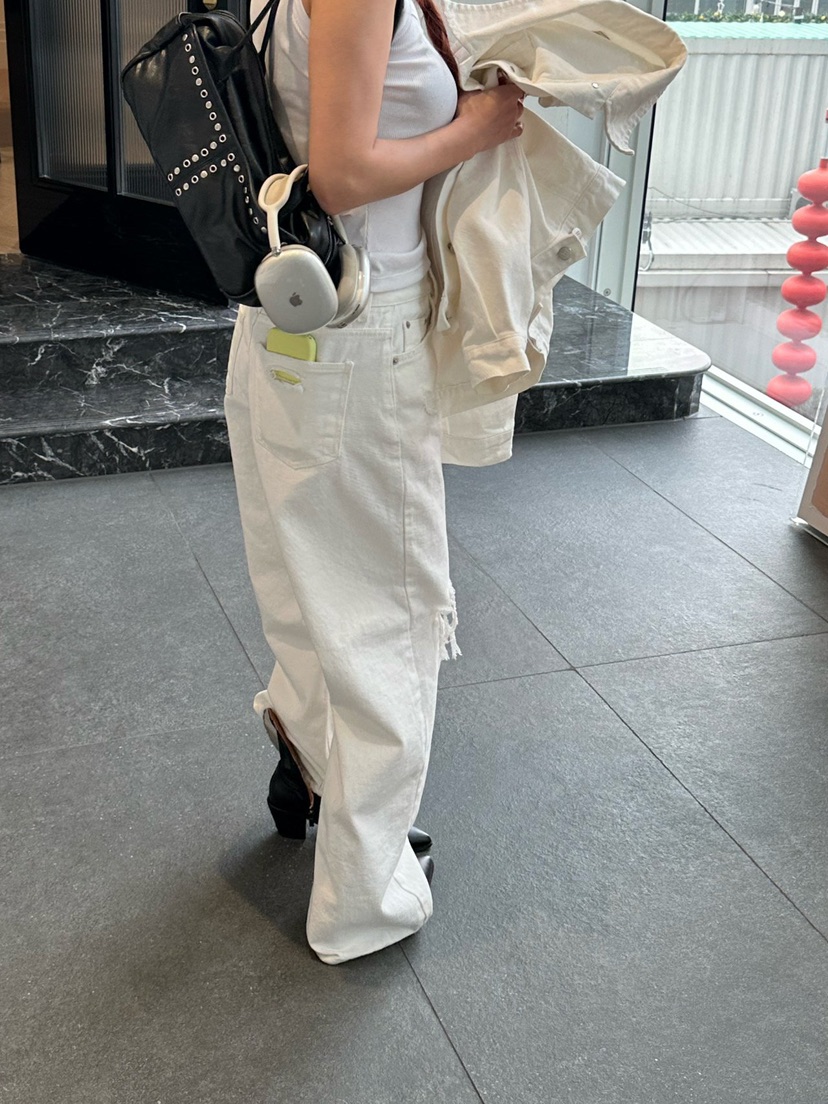 SUNDER MARKET東大門直郵女裝新款時尚推薦26春夏牛仔褲SUNDER MARKET牛仔褲