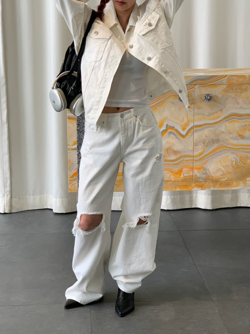 SUNDER MARKET東大門直郵女裝新款時尚推薦26春夏牛仔褲SUNDER MARKET牛仔褲