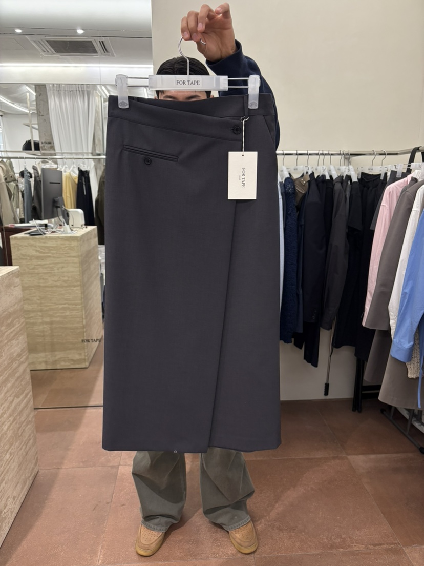 FOR TAPE韓國直郵女裝新款職業人氣推薦熱賣休閑長裙口袋FOR TAPE長裙圖色2