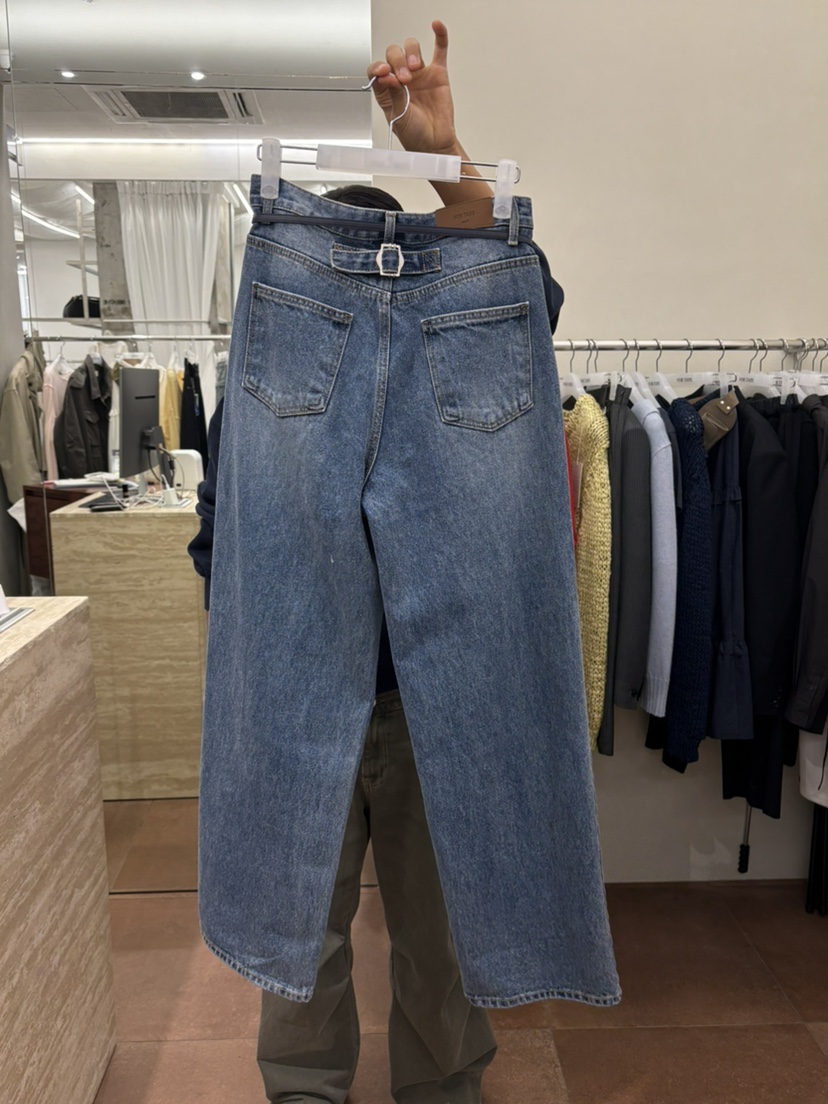 FOR TAPE韓國代購女士新品人氣推薦休閑26春夏牛仔褲不含腰包FOR TAPE牛仔褲