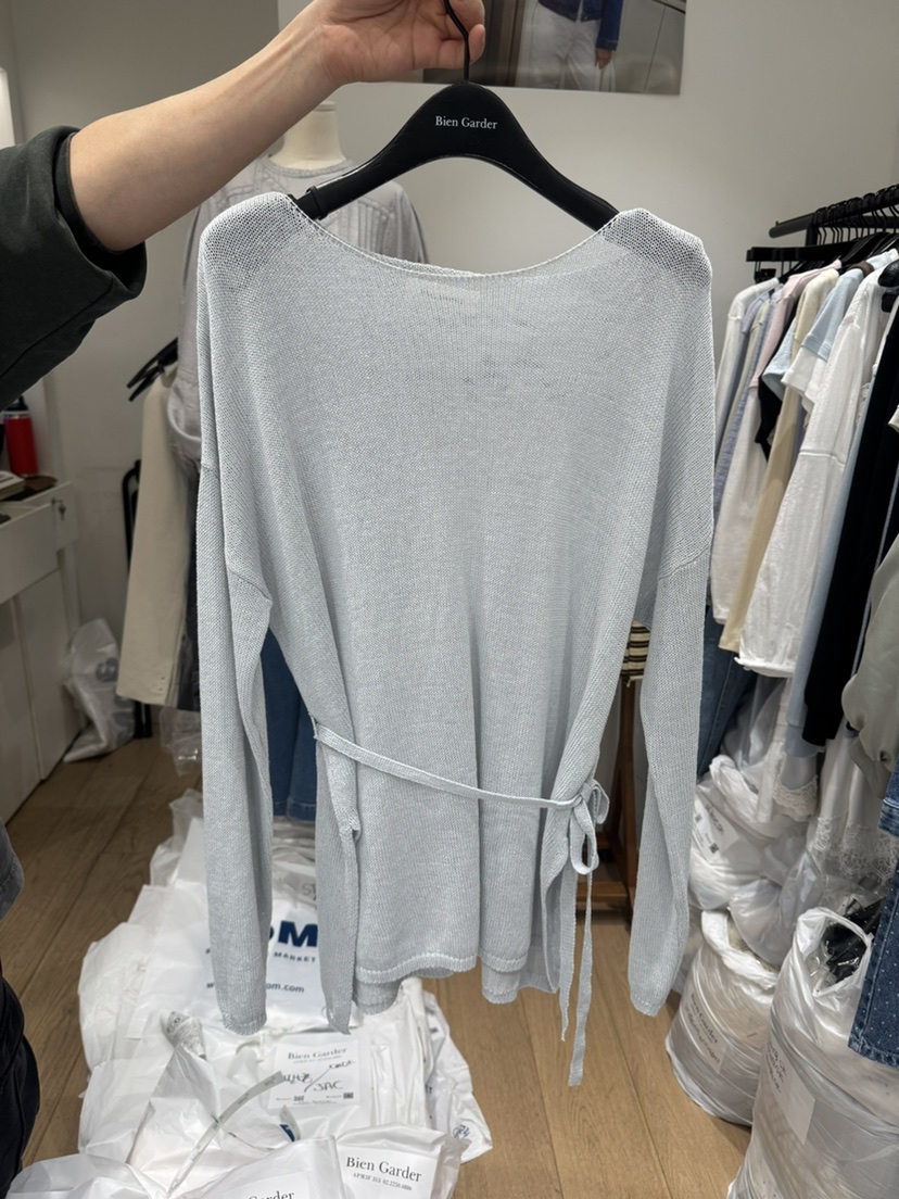BIEN GARDER韓國直郵女士新款人氣時尚推薦熱賣26春夏針織衫BIEN GARDER針織衫圖色2