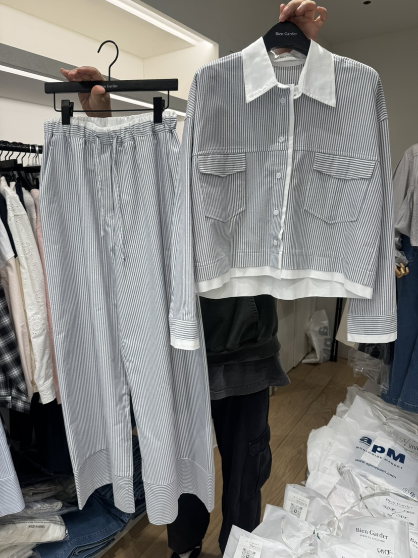 BIEN GARDER韓國代購女士新款26春夏職業人氣熱賣休閑褲BIEN GARDER休閑褲