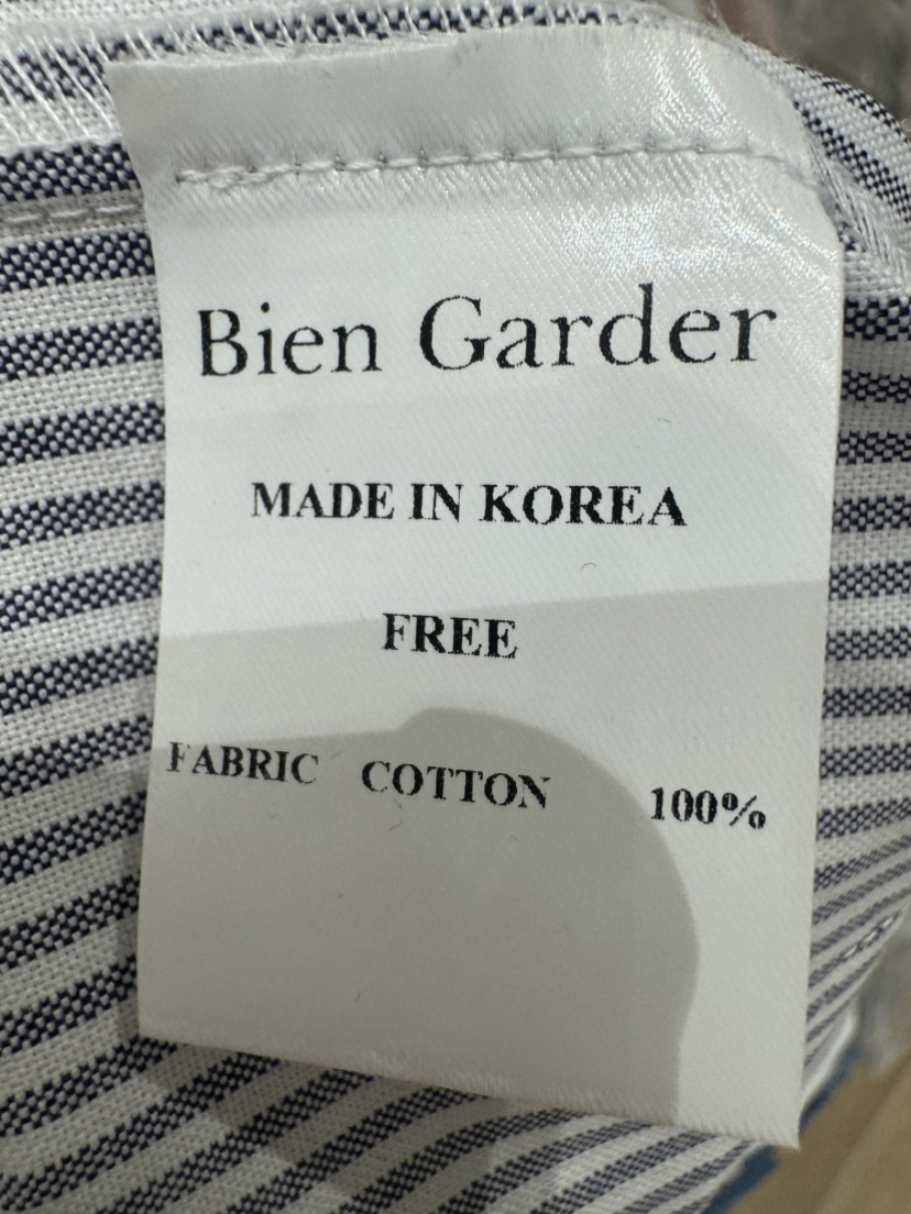 BIEN GARDER韓國代購女士新款26春夏職業人氣熱賣休閑褲BIEN GARDER休閑褲