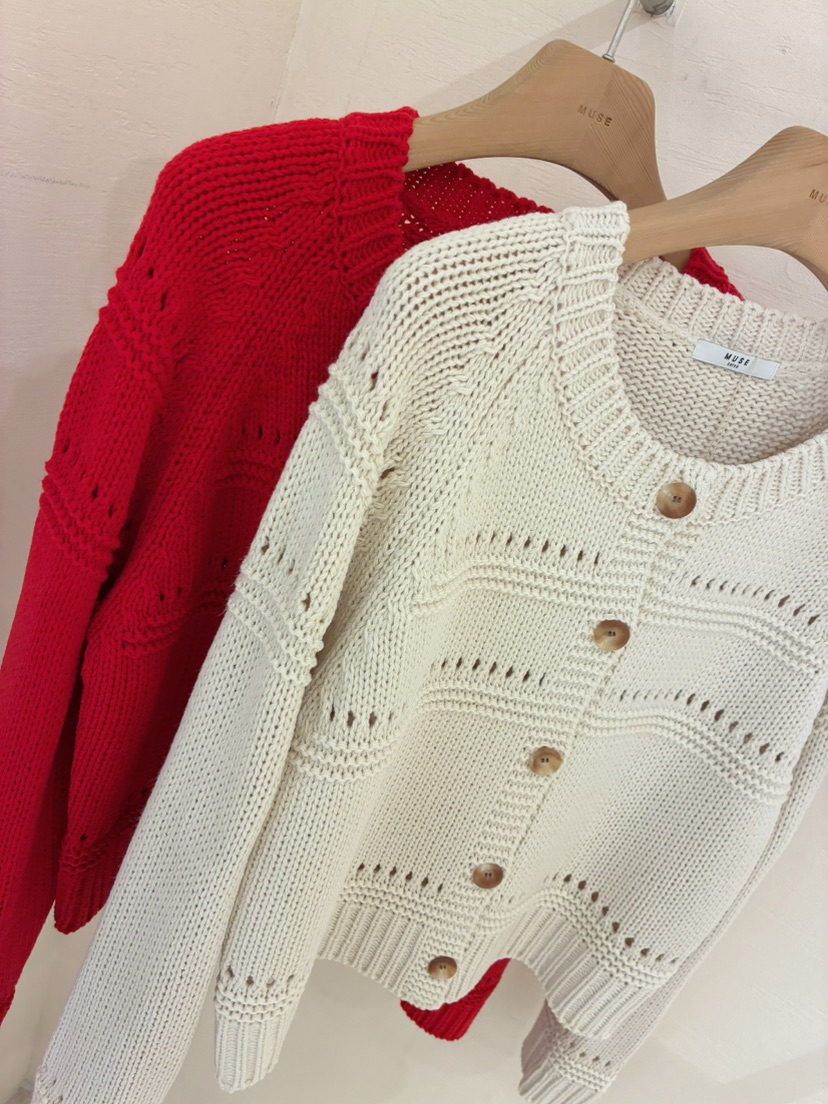 MUSE-P韓國直郵女裝新品休閑時尚人氣推薦職業26春夏針織衫MUSE-P針織衫