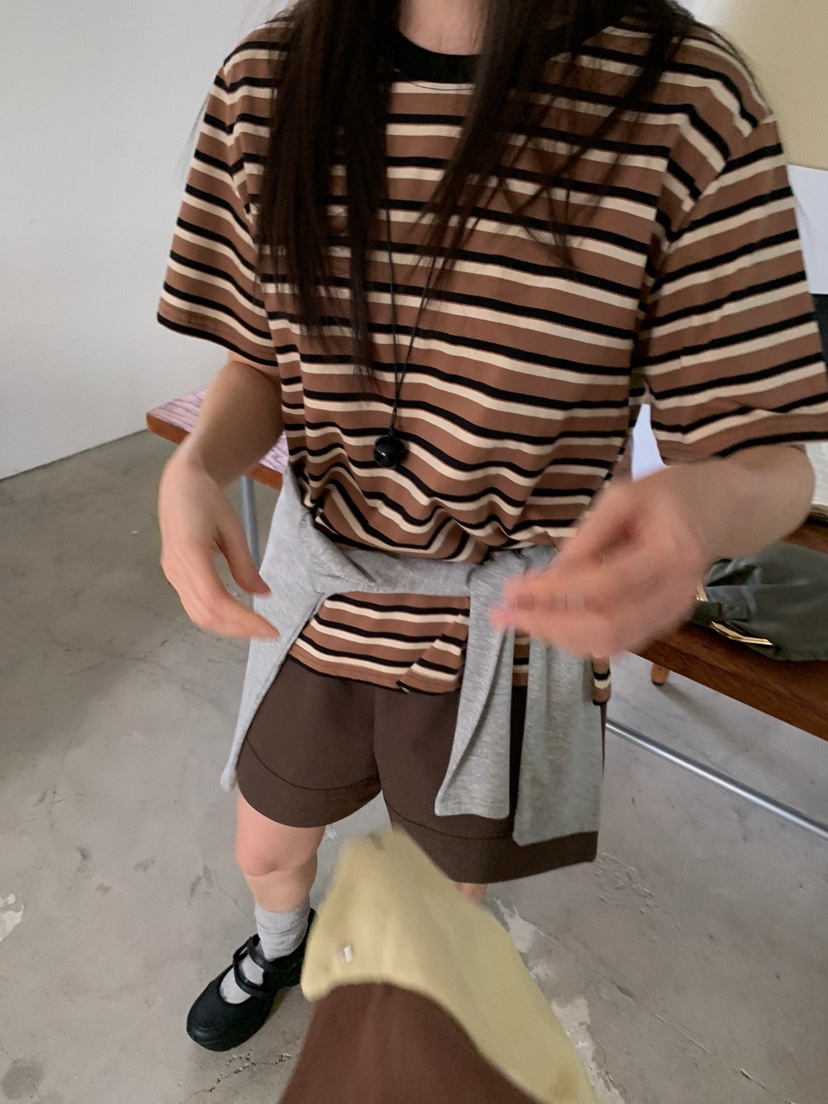 CAMEL-P韓國直郵女裝新款職業T恤Came_l 家T恤