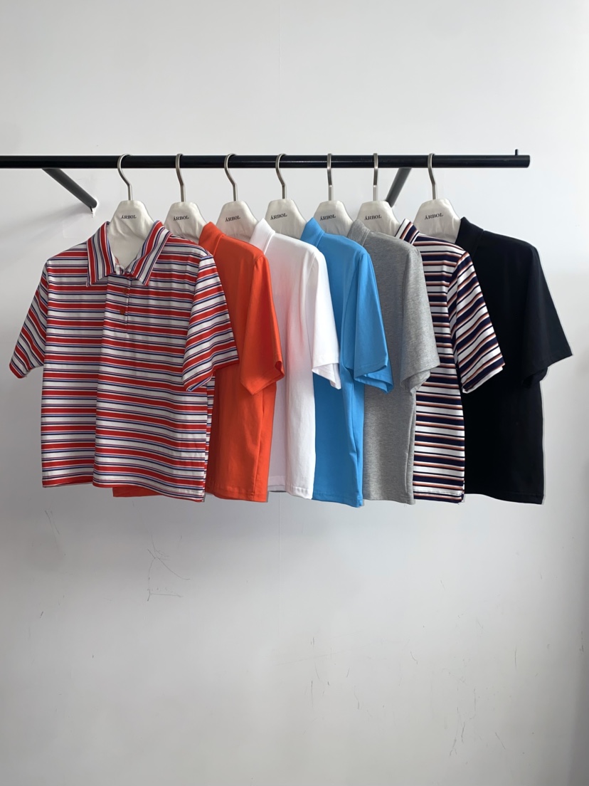 ARBOL韓國東大門直郵女裝新款熱賣時尚休閑職業推薦人氣T恤ARBOLT恤圖色7左四色
