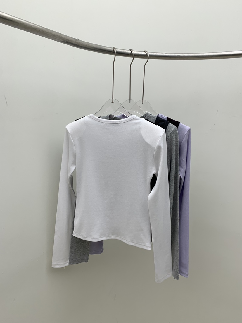 SEOLO韓國代購女士新款時尚26春夏熱賣推薦職業休閑長袖T恤Seolo seoul長袖T恤