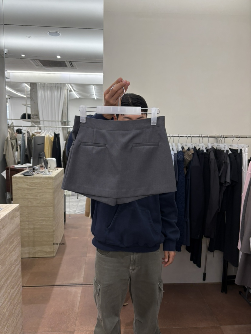 FOR TAPE韓國東大門直郵女士新款26春夏推薦熱賣休閑裙褲FOR TAPE裙褲