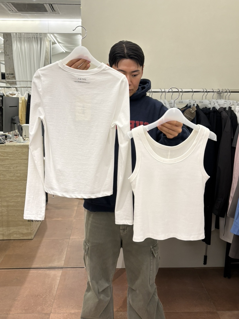 FOR TAPE韓國東大門代購女士新款推薦26春夏職業吊帶背心FOR TAPE吊帶/背心