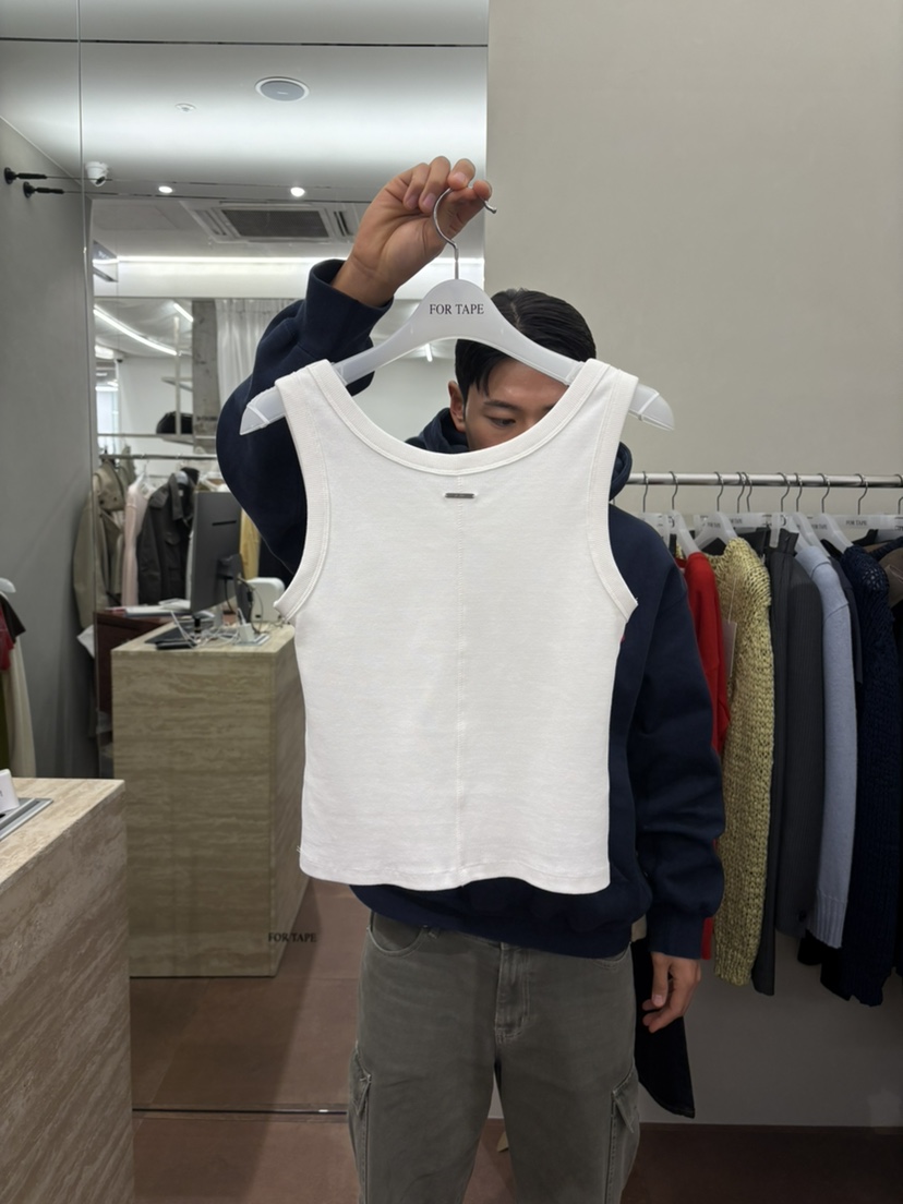 FOR TAPE韓國東大門代購女士新款推薦26春夏職業吊帶背心FOR TAPE吊帶/背心圖色1
