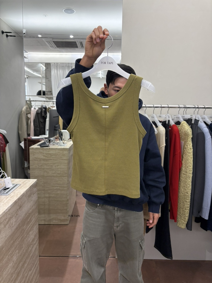 FOR TAPE韓國東大門代購女士新款推薦26春夏職業吊帶背心FOR TAPE吊帶/背心圖色3