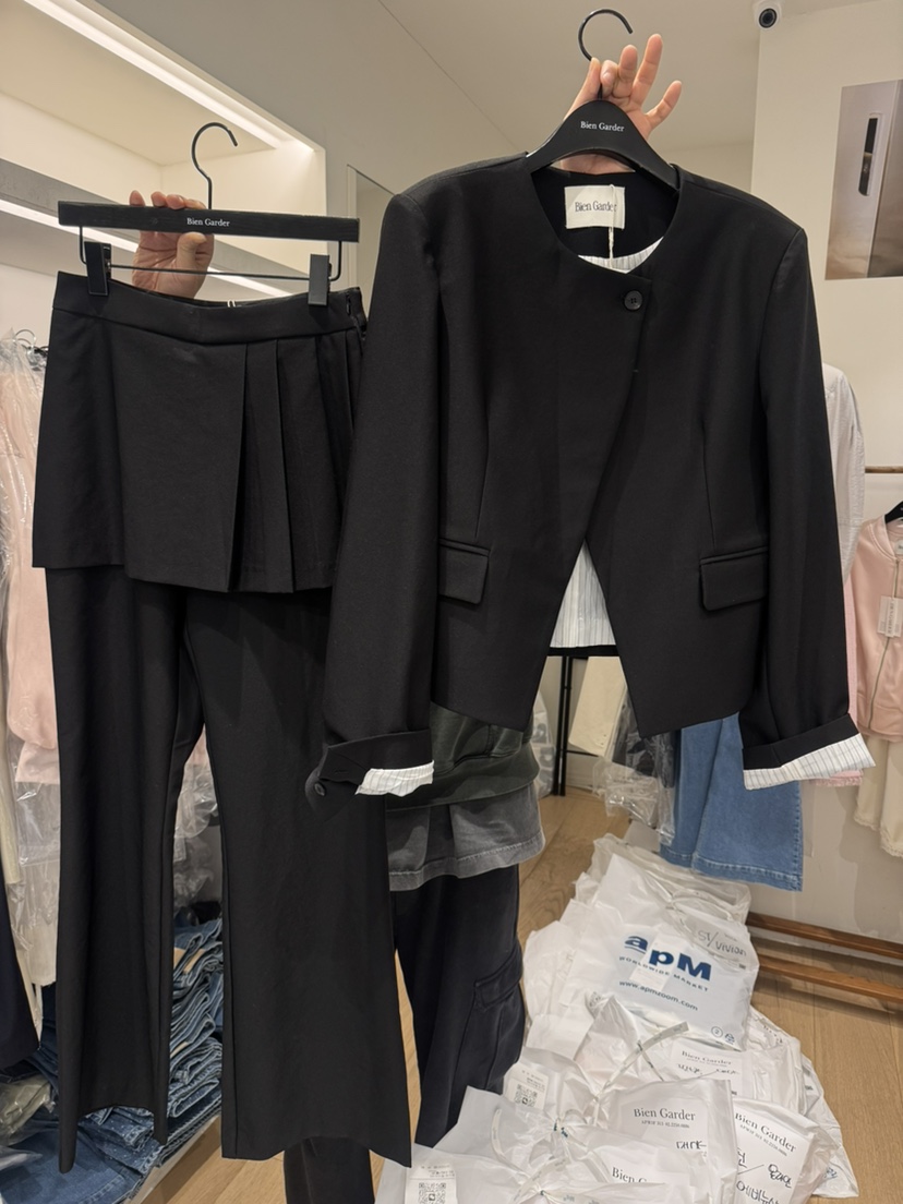 BIEN GARDER韓國代購女士新款休閑26春夏時尚熱賣推薦套裝BIEN GARDER套裝圖色2