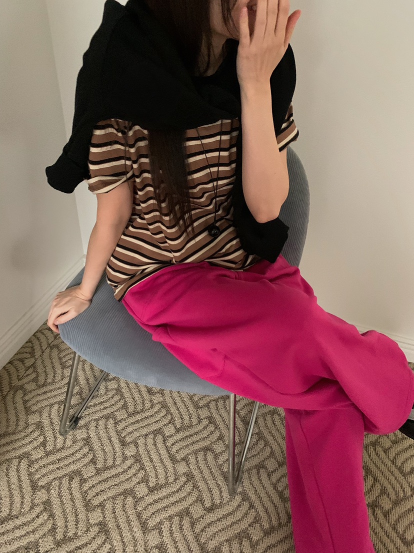 CAMEL-P韓國代購女士新款時尚休閑褲Came_l 家休閑褲