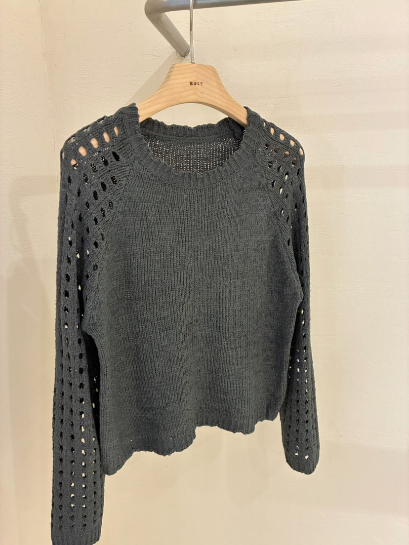 MUSE-P韓國代購女裝新品職業休閑熱賣人氣時尚26春夏針織衫MUSE-P針織衫圖色1