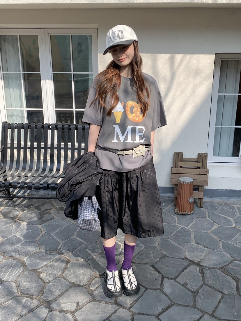 BEFORE SUNRISE韓國直郵女士新品推薦休閑熱賣人氣26春夏T恤BEFORE SUNRISET恤