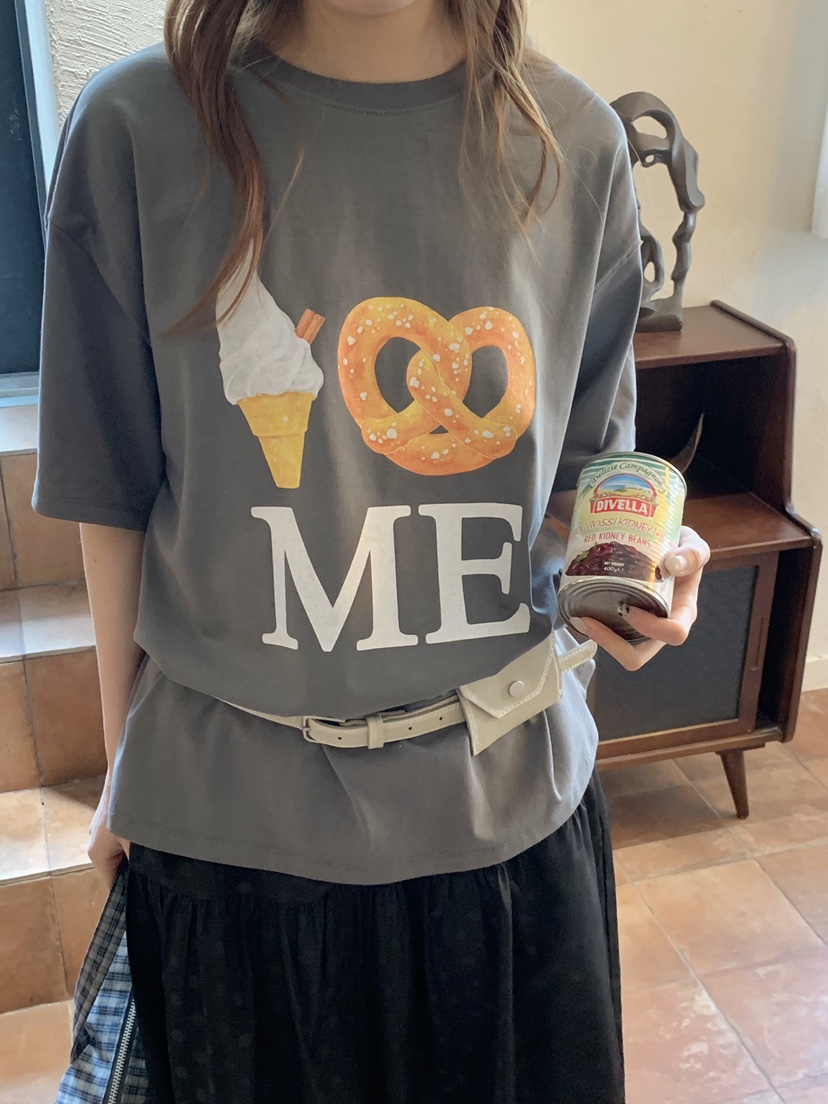 BEFORE SUNRISE韓國直郵女士新品推薦休閑熱賣人氣26春夏T恤BEFORE SUNRISET恤