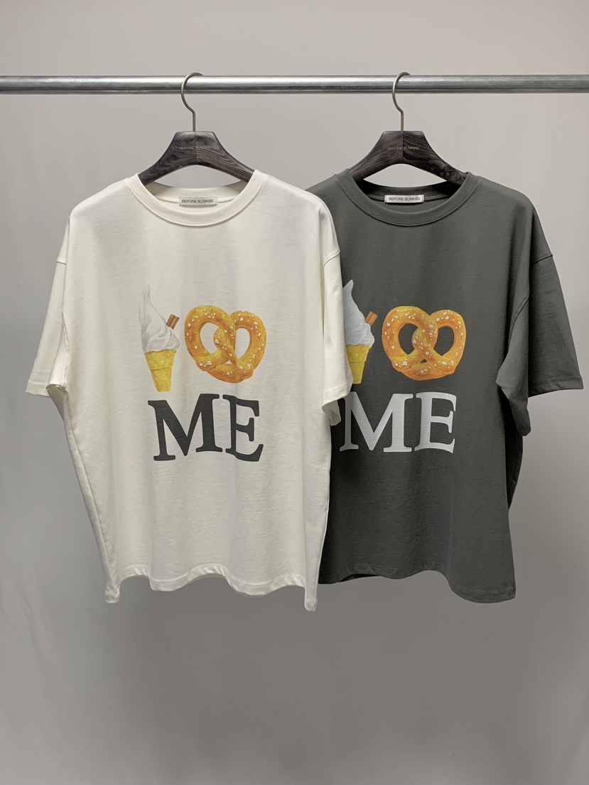 BEFORE SUNRISE韓國直郵女士新品推薦休閑熱賣人氣26春夏T恤BEFORE SUNRISET恤