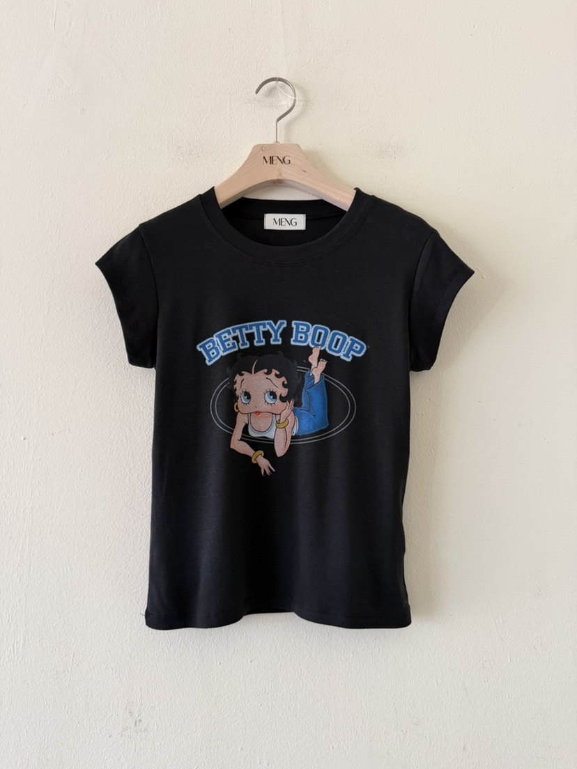 MENG韓國東大門代購女士新款熱賣26春夏職業休閑人氣推薦T恤MENGT恤圖色3