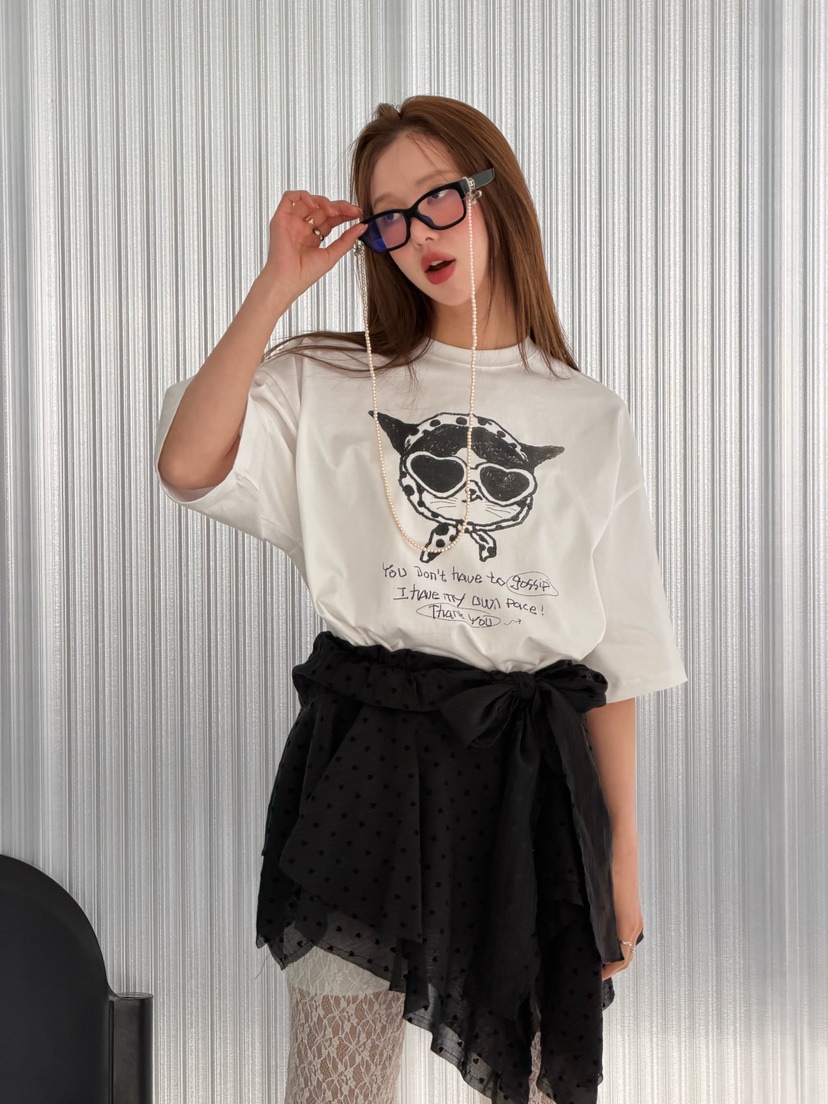 ZITTEN韓國直郵實拍女裝新品時尚人氣推薦休閑26春夏熱賣T恤ZITTENT恤