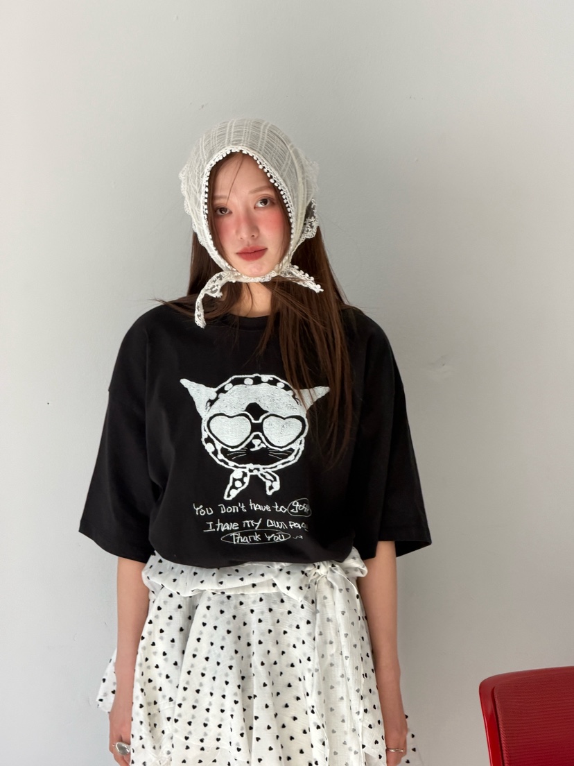 ZITTEN韓國直郵實拍女裝新品時尚人氣推薦休閑26春夏熱賣T恤ZITTENT恤