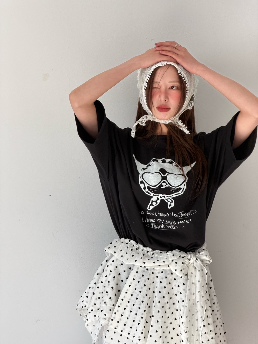 ZITTEN韓國直郵實拍女裝新品時尚人氣推薦休閑26春夏熱賣T恤ZITTENT恤