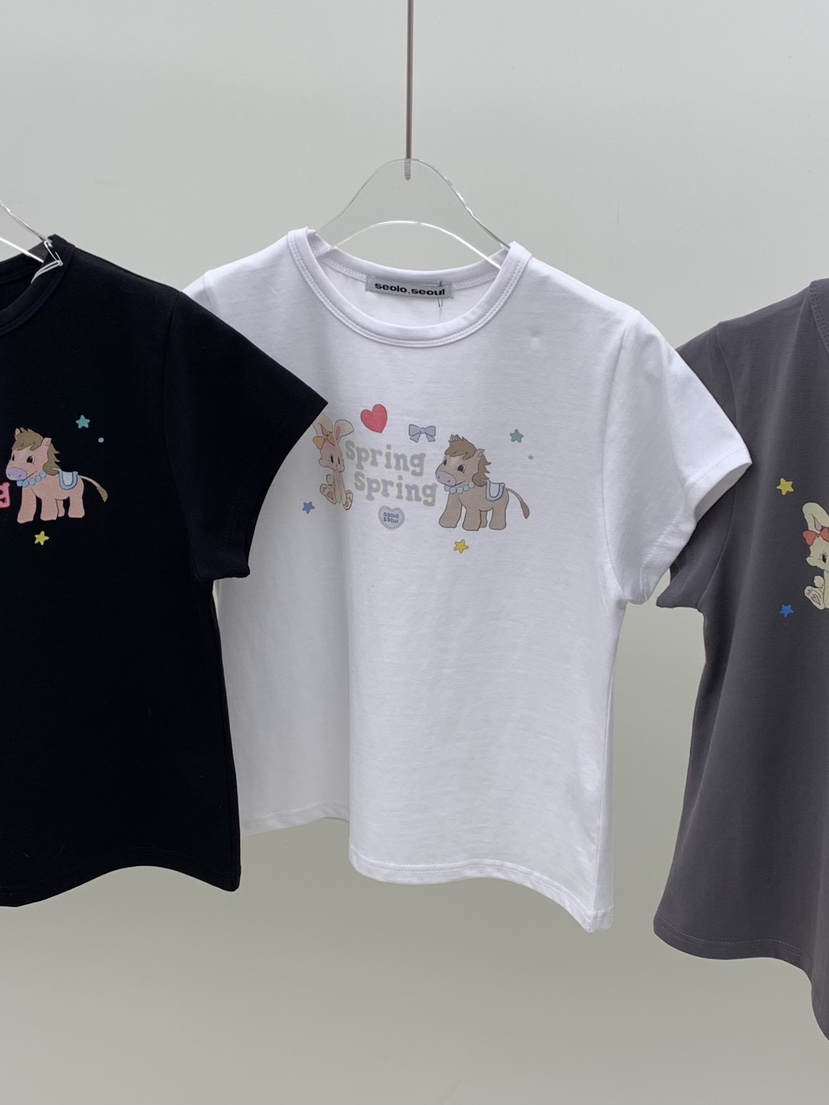 SEOLO韓國東大門代購女士新款26春夏推薦熱賣休閑時尚T恤Seolo seoulT恤