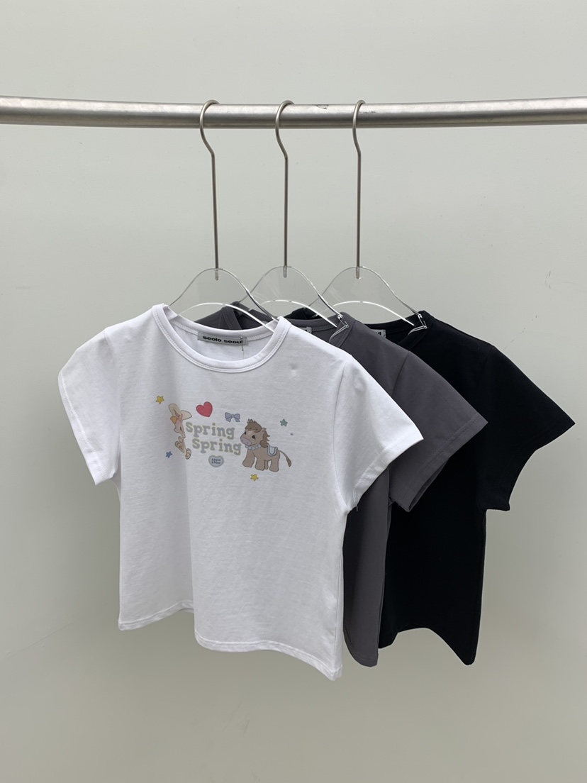 SEOLO韓國東大門代購女士新款26春夏推薦熱賣休閑時尚T恤Seolo seoulT恤