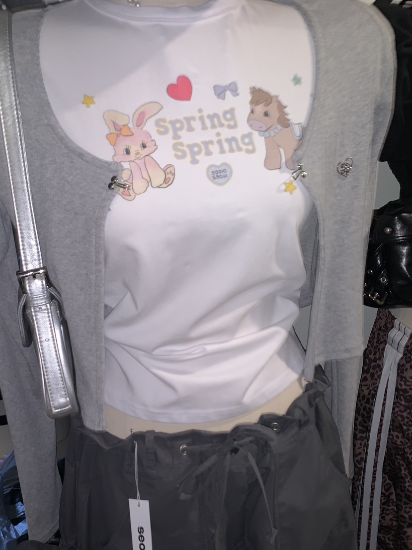 SEOLO韓國東大門代購女士新款26春夏推薦熱賣休閑時尚T恤Seolo seoulT恤