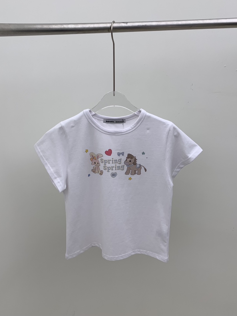 SEOLO韓國東大門代購女士新款26春夏推薦熱賣休閑時尚T恤Seolo seoulT恤圖色1