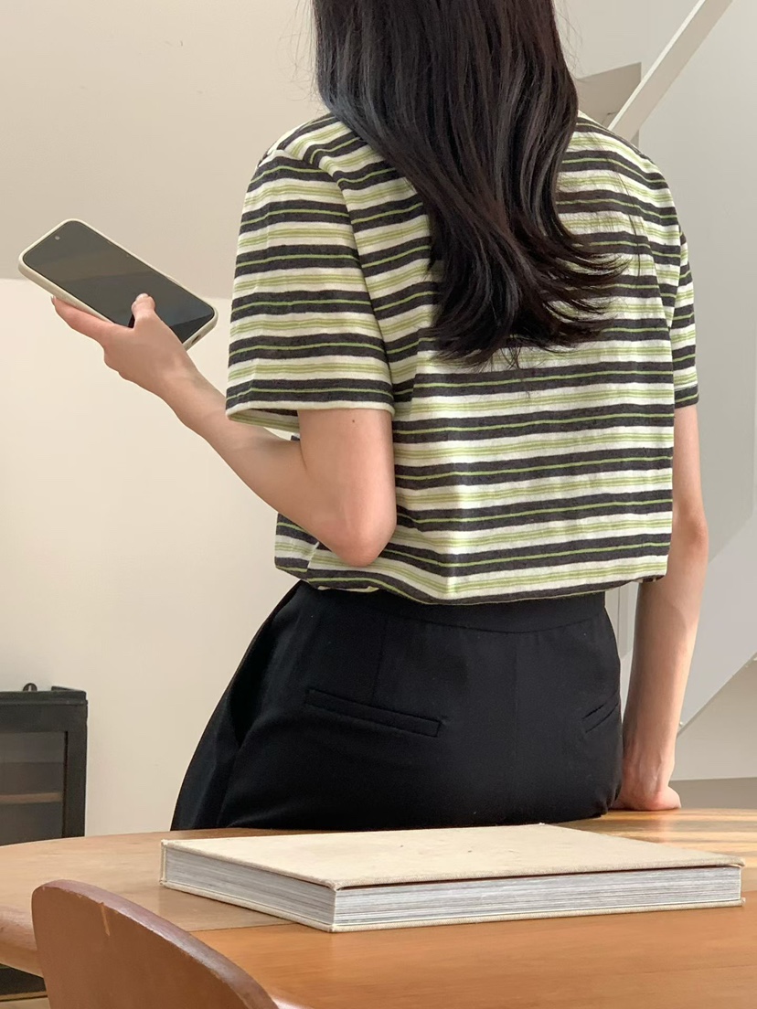 BINUS韓國代購女裝新品推薦職業人氣熱賣26春夏休閑時尚T恤BINUST恤