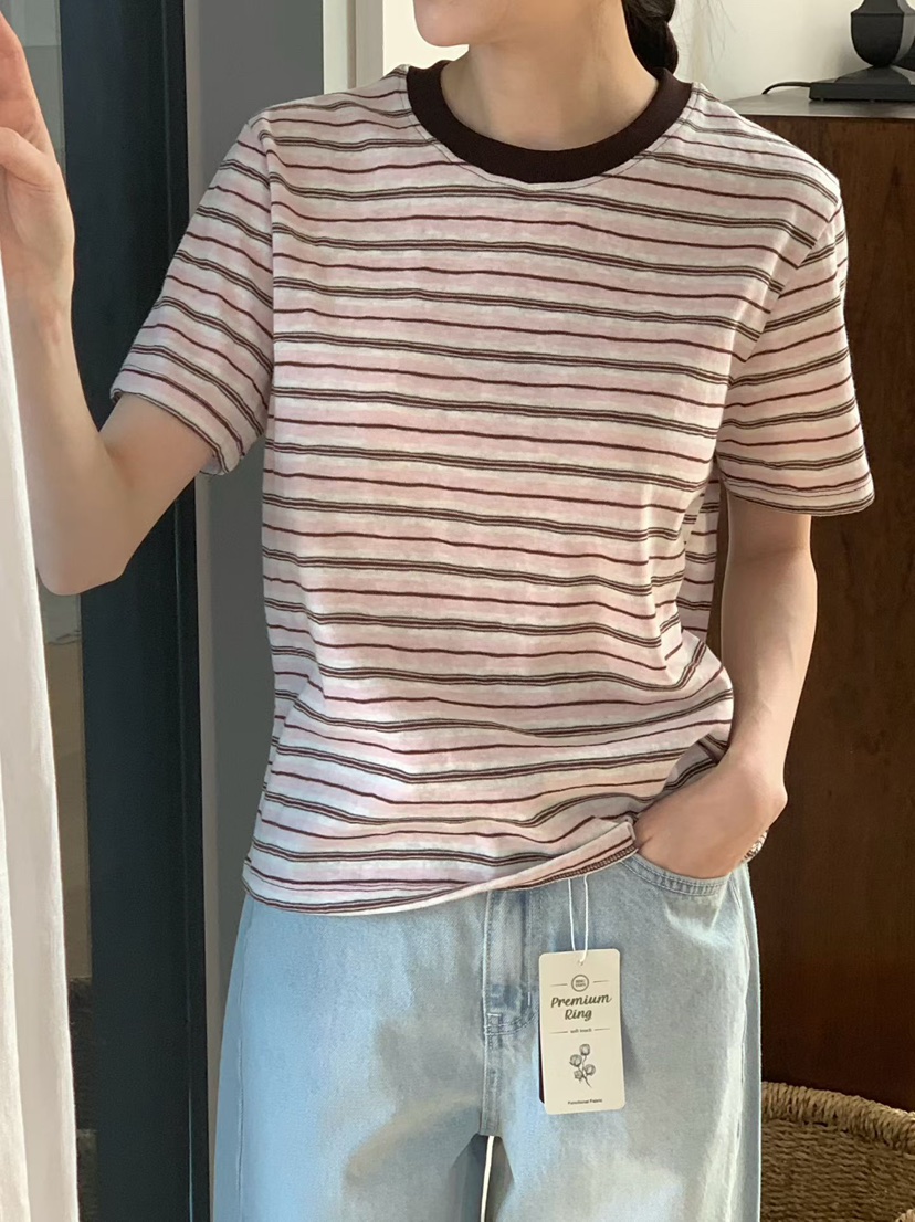 BINUS韓國代購女裝新品推薦職業人氣熱賣26春夏休閑時尚T恤BINUST恤