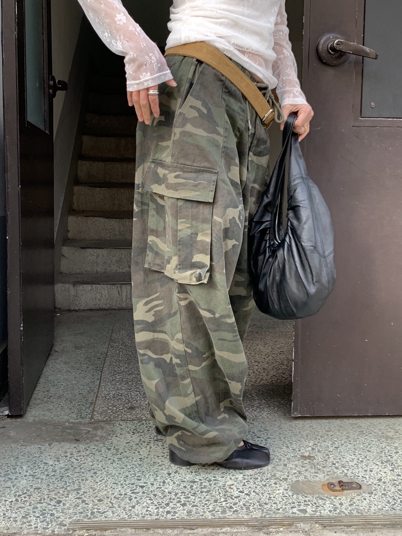 SUNDER MARKET韓國直郵實拍女裝新款推薦26春夏熱賣休閑褲SUNDER MARKET休閑褲