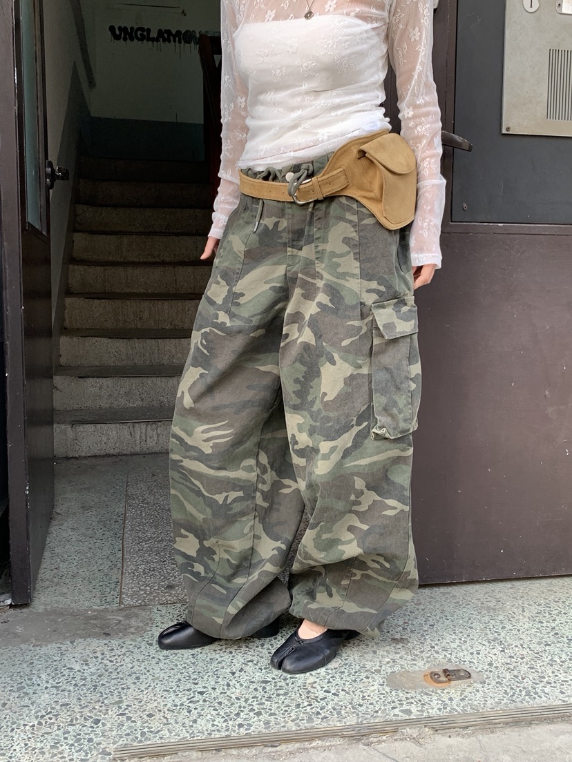 SUNDER MARKET韓國直郵實拍女裝新款推薦26春夏熱賣休閑褲SUNDER MARKET休閑褲圖色1