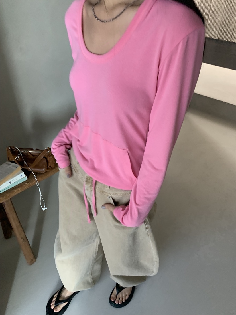 SUNDER MARKET韓國直郵女士新款推薦時尚人氣26春夏長袖T恤SUNDER MARKET長袖T恤