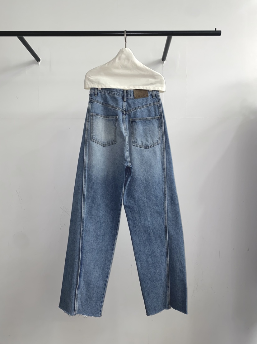 ARBOL韓國代購女士新品人氣熱賣職業26春夏休閑時尚牛仔褲ARBOL牛仔褲