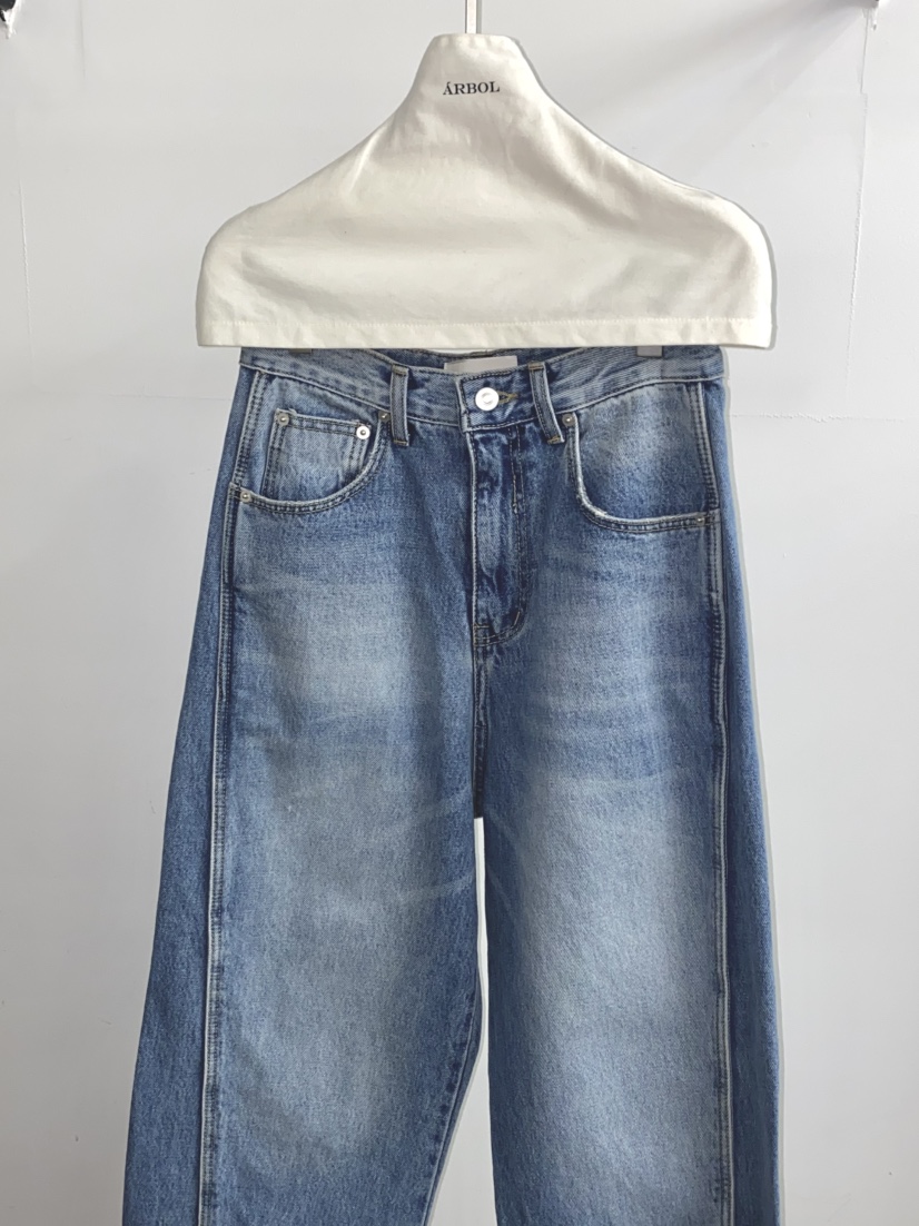 ARBOL韓國代購女士新品人氣熱賣職業26春夏休閑時尚牛仔褲ARBOL牛仔褲