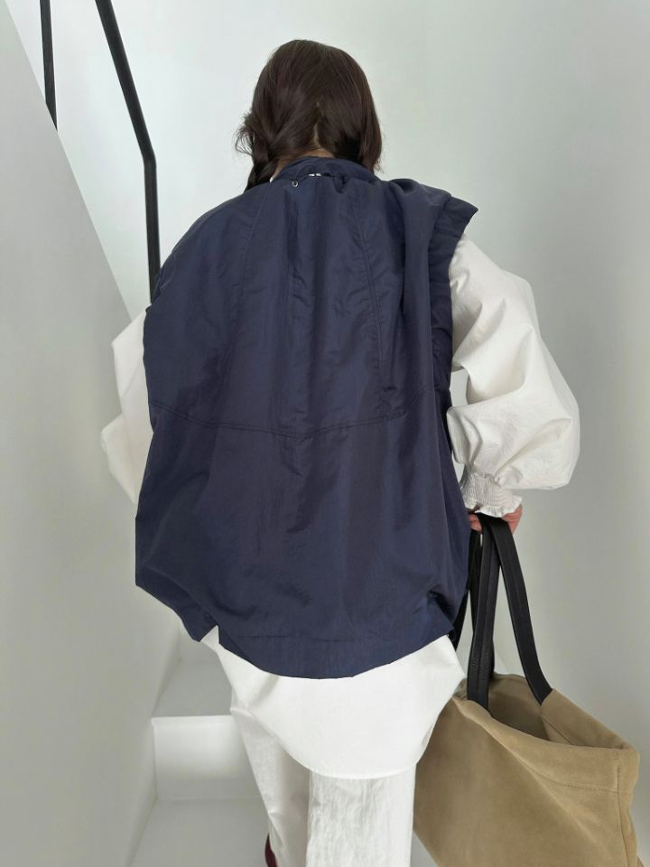 MARE韓國直郵女裝新品時尚人氣熱賣26春夏馬甲不含內搭拉鏈MARE馬甲