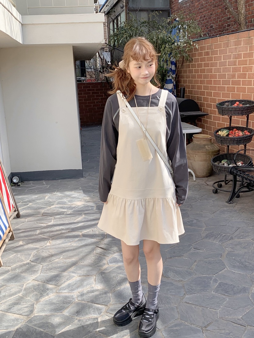 BEFORE SUNRISE韓國東大門直郵女裝新品26春夏休閑連衣裙BEFORE SUNRISE連衣裙