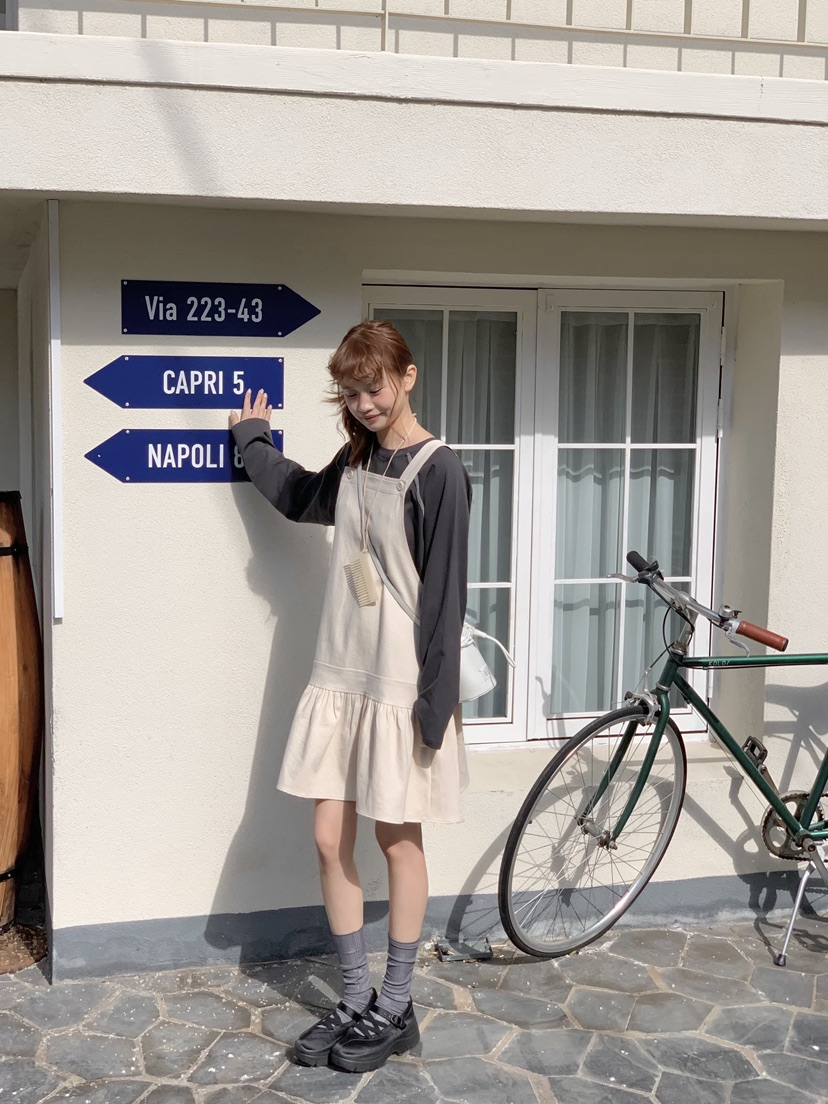 BEFORE SUNRISE韓國東大門直郵女裝新品26春夏休閑連衣裙BEFORE SUNRISE連衣裙