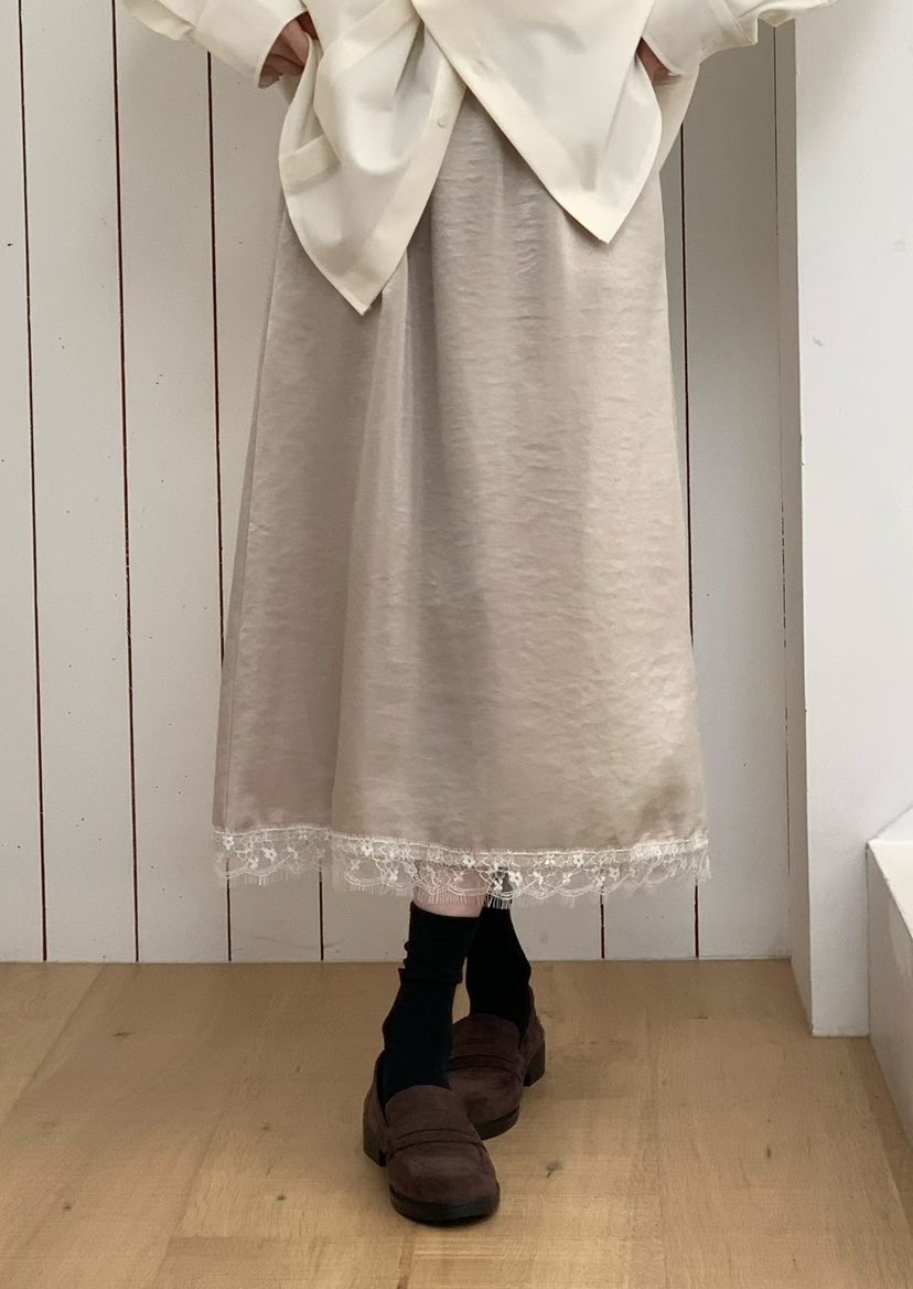 BINUS韓國直郵實拍女裝新款熱賣人氣推薦職業半身裙中短裙BINUS半身裙/中短裙