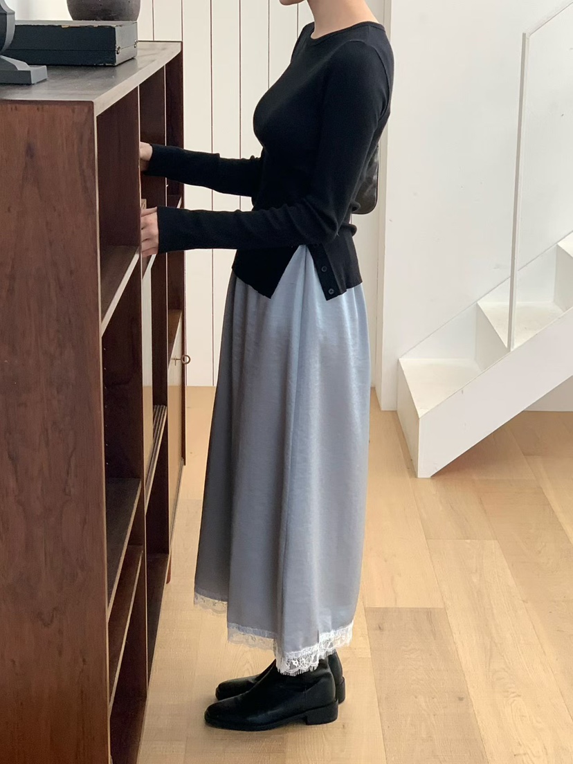 BINUS韓國直郵實拍女裝新款熱賣人氣推薦職業半身裙中短裙BINUS半身裙/中短裙