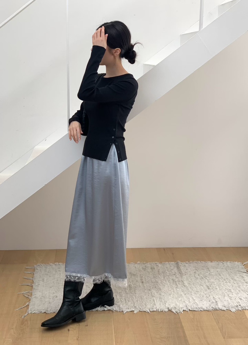 BINUS韓國直郵實拍女裝新款熱賣人氣推薦職業半身裙中短裙BINUS半身裙/中短裙