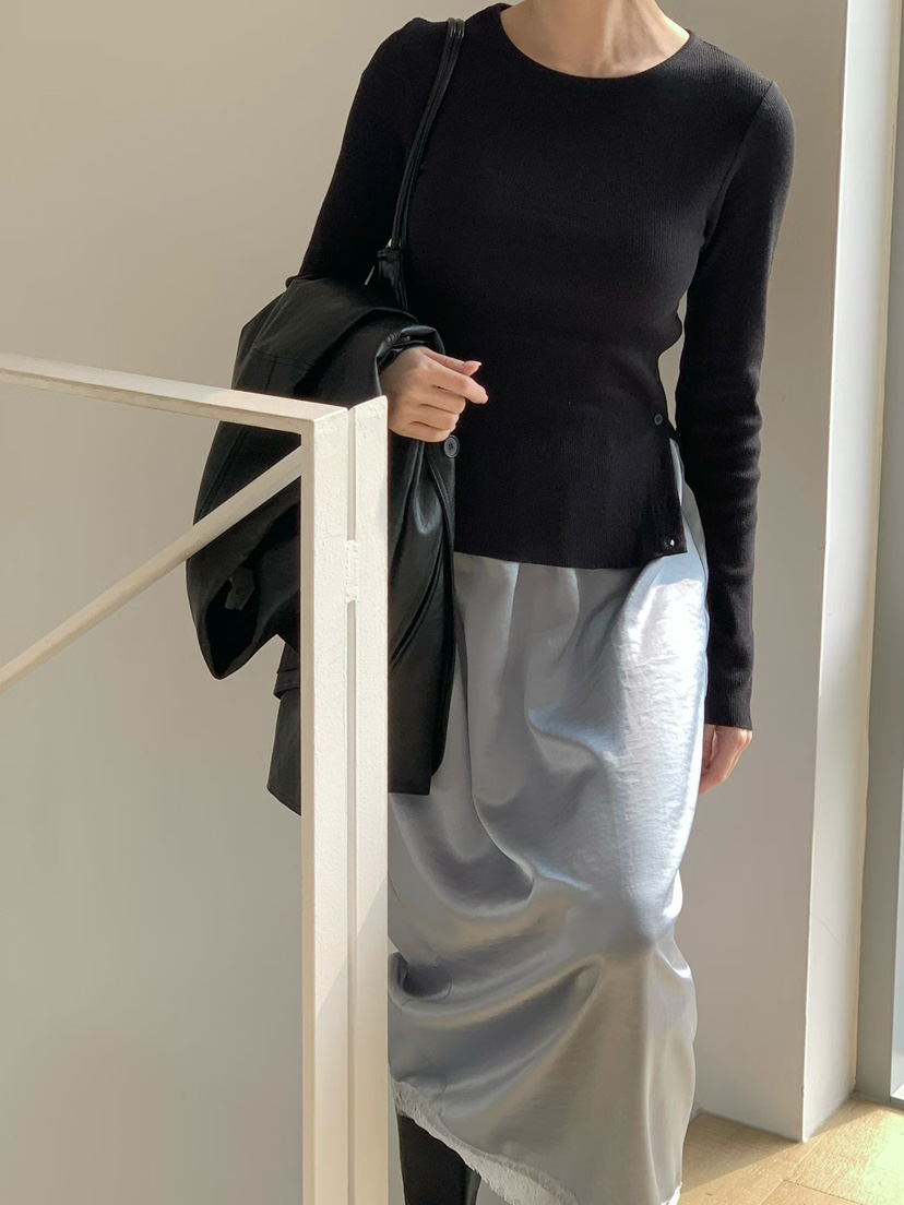 BINUS韓國直郵實拍女裝新款熱賣人氣推薦職業半身裙中短裙BINUS半身裙/中短裙