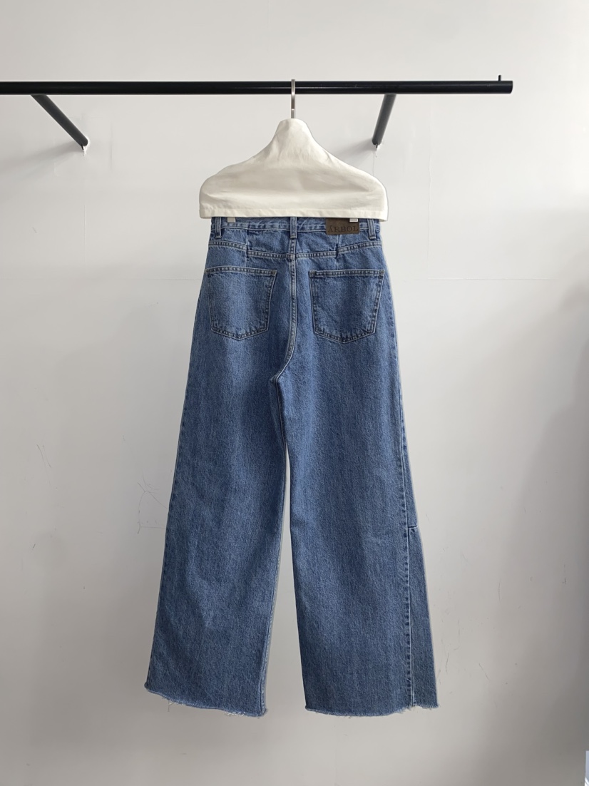 ARBOL韓國東大門直郵女士新款推薦時尚26春夏職業休閑牛仔褲ARBOL牛仔褲